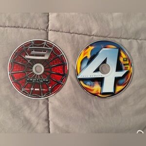 Spiderman 3 And Fantastic 4 Movie Bundle